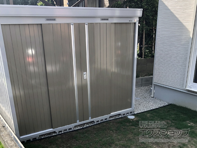 愛知県知多郡武豊町のの物置・屋外倉庫 ネクスタ 一般型 2630×1790×2020（NXN-50S） NXN-50S-MB 施工例