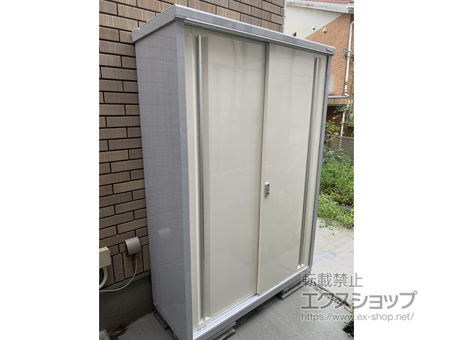 神奈川県藤沢市のの物置・屋外倉庫 シンプリー 一般型（MJX-135E-P） 施工例