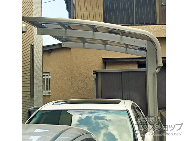 千葉県船橋市ののカーポート プレシオスポート アルファ 積雪〜20cm対応 施工例