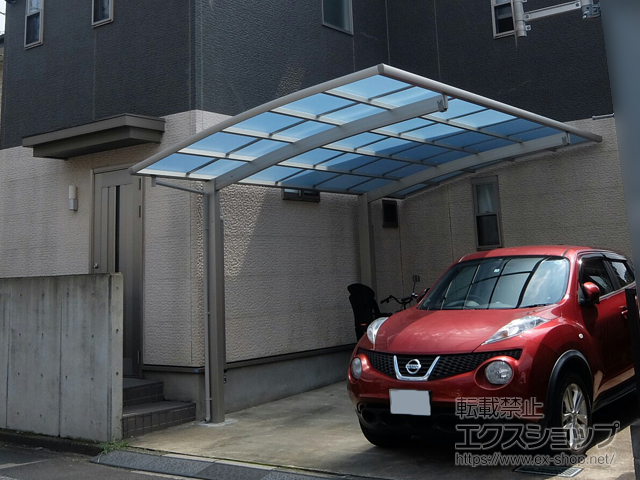 東京都三鷹市ののカーポート レイナポートグラン　積雪〜20cm対応 施工例