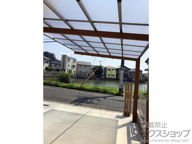 大阪府堺市ののカーポート アートポート 積雪〜20cm対応 施工例