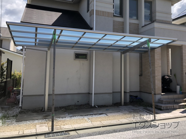 京都府相楽郡精華町ののカーポート エフルージュグラン　積雪〜20cm対応 施工例