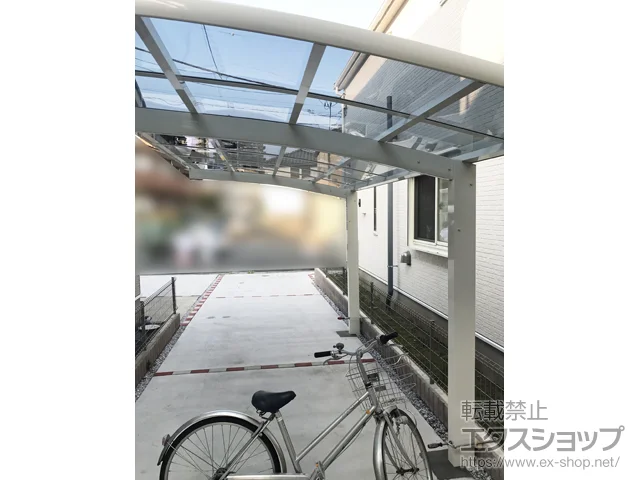 東京都町田市のYKKAPのカーポート レイナポートグラン　積雪～20cm対応 施工例
