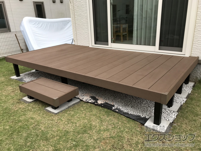 千葉県市原市ののウッドデッキ リウッドデッキ 200 施工例