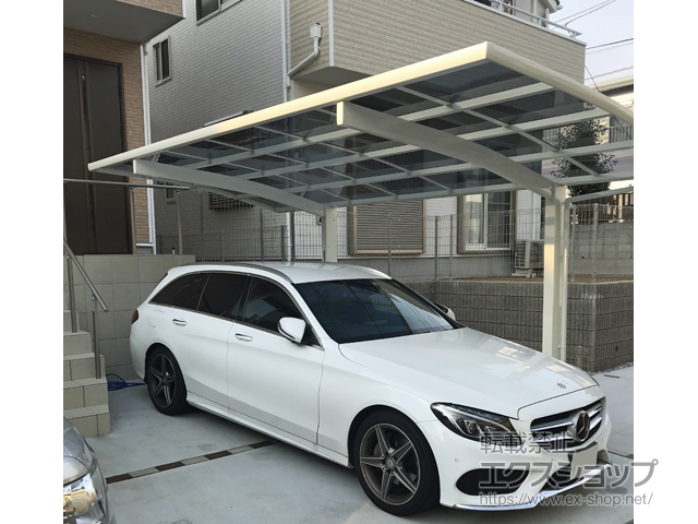 神奈川県川崎市ののカーポート レイナポートグラン　積雪〜20cm対応 施工例