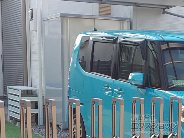 福岡県糸島市のの物置・屋外倉庫 シンプリー 一般型 1320×905×1903 MJX-139E-P-FW 施工例