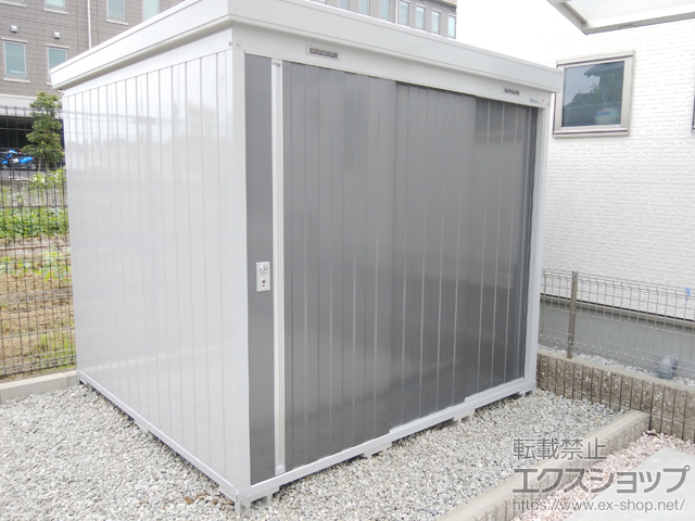奈良県橿原市のの物置・屋外倉庫 ネクスタ 一般型 2210×2210×2020 NXN-48S-PG 施工例