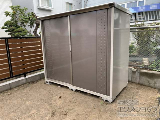 北海道札幌市のの物置・屋外倉庫 グランプレステージジャンプ 1879×900×1600 GP-199B-F-CB 施工例