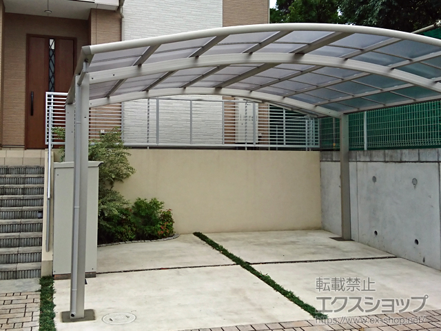 埼玉県さいたま市ののカーポート レイナツインポートグラン　積雪〜20cm対応 施工例