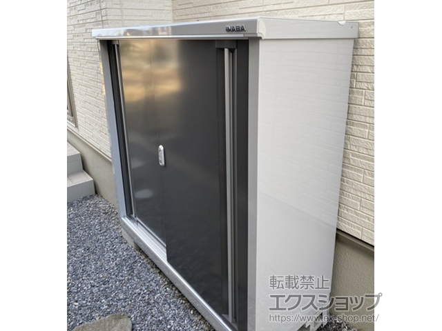 千葉県流山市のの物置・屋外倉庫 シンプリー 一般型 1320×515×1303 MJX-135C-P-PG 施工例
