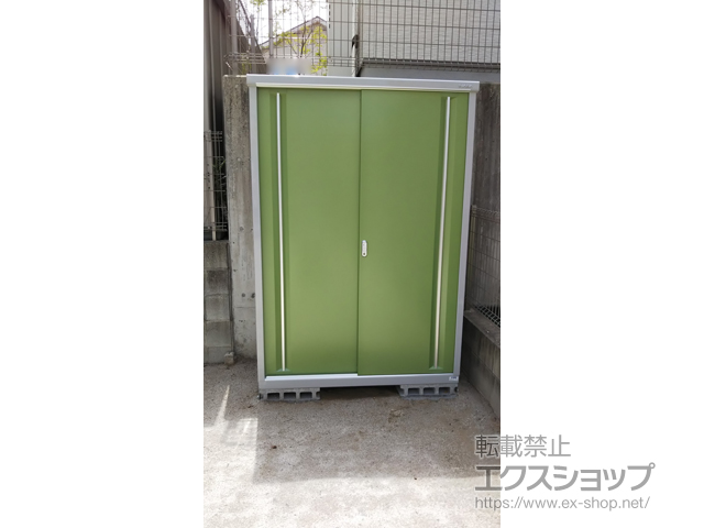 福岡県福岡市のの物置・屋外倉庫 シンプリー 一般型 （MJX-136E-P） 施工例