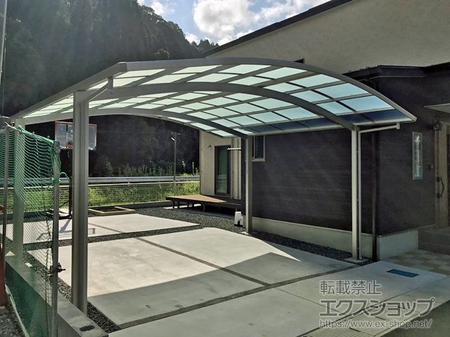 鹿児島県鹿児島市ののカーポート レイナツインポートグラン　積雪〜20cm対応 施工例