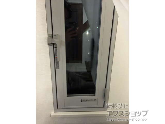 神奈川県川崎市のの二重窓（内窓） インプラス ダストバリア仕様 開き窓 外観左吊元 施工例