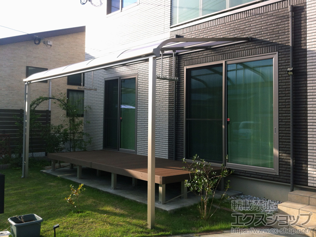 宮崎県児湯郡高鍋町ののウッドデッキ リウッドデッキ 200 施工例