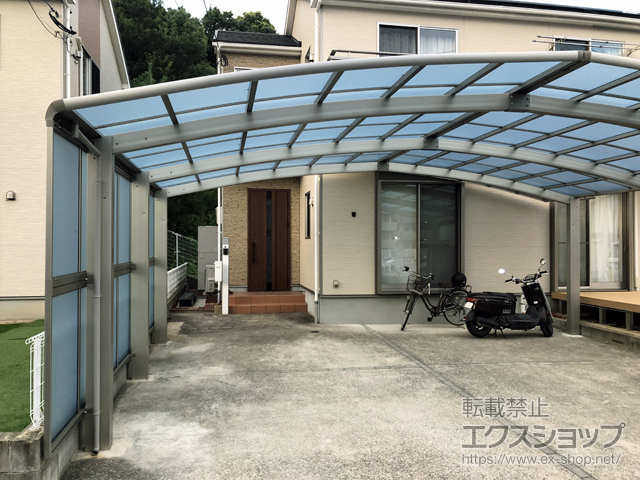 福岡県福岡市ののカーポート レイナトリプルポートグラン　積雪〜20cm対応 施工例