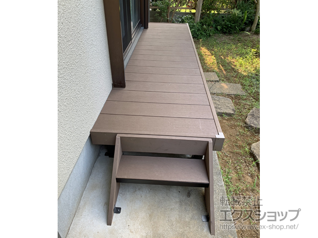 神奈川県川崎市ののウッドデッキ マージウッドデッキ 施工例