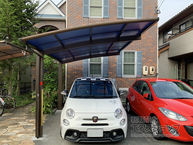 静岡県静岡市ののカーポート レイナポートグラン　積雪〜20cm対応 施工例