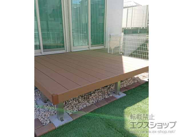神奈川県横浜市ののウッドデッキ リウッドデッキ 200 施工例
