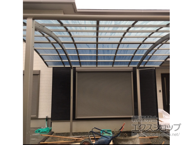 佐賀県武雄市ののカーポート レイナツインポートグラン　積雪〜20cm対応 施工例