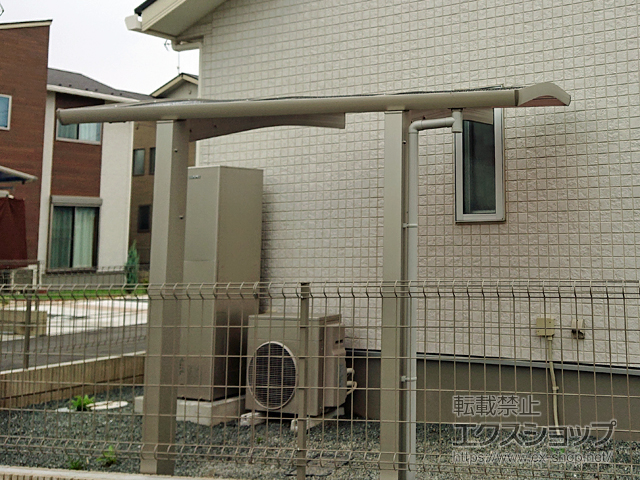 群馬県太田市ののサイクルポート・駐輪場 レイナポートグラン ミニ 積雪〜20cm対応 施工例