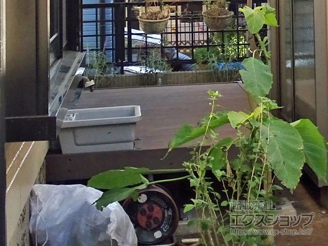 神奈川県横浜市ののウッドデッキ マージウッドデッキ 施工例