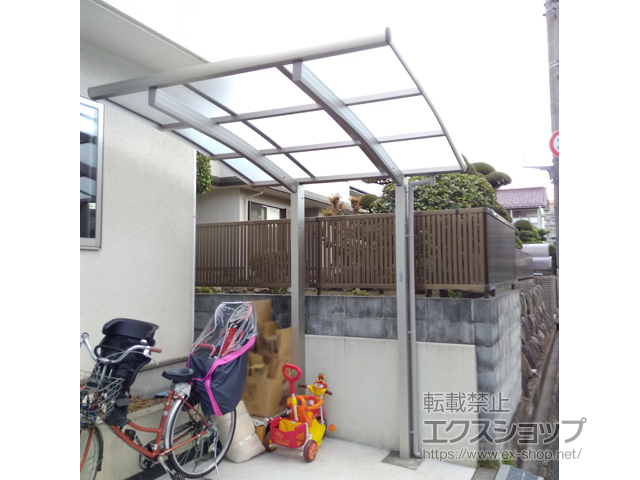 東京都日野市ののサイクルポート・駐輪場 レイナポートグランミニ 積雪〜20cm対応 施工例