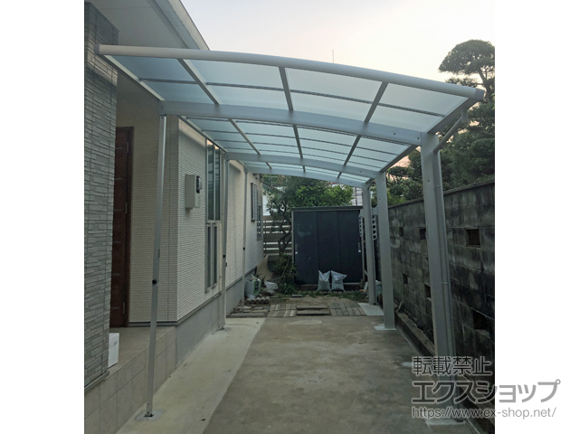 福岡県福岡市ののカーポート レイナポートグラン 延長　積雪〜20cm対応 施工例