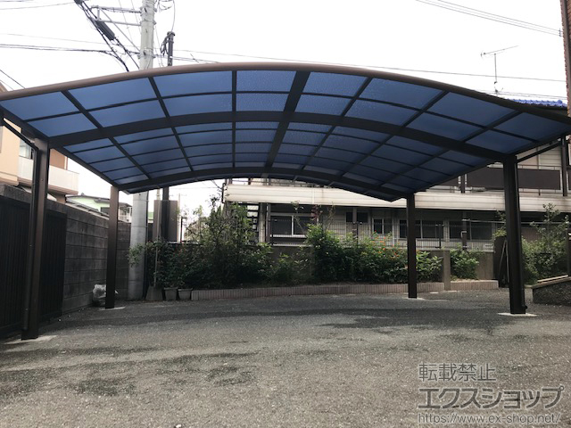 福岡県春日市ののカーポート レイナツインポートグラン　積雪〜20cm対応 施工例