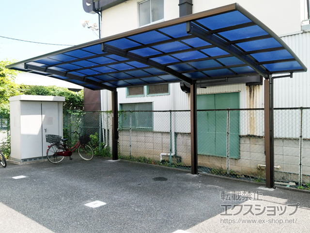 神奈川県川崎市ののカーポート レイナポートグラン 延長　積雪〜20cm対応 施工例