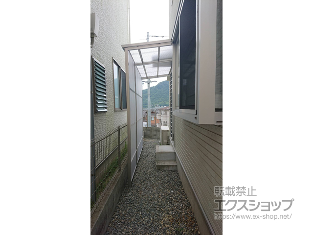 広島県安芸郡海田町ののストックヤード ストックヤードII オープンタイプ 積雪〜20ｃｍ対応 施工例