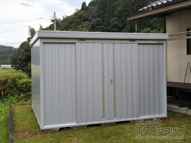 宮崎県西都市のの物置・屋外倉庫 ネクスタ 一般型 3050×3050×2020（NXN-95S） NXN-95S-FS 施工例