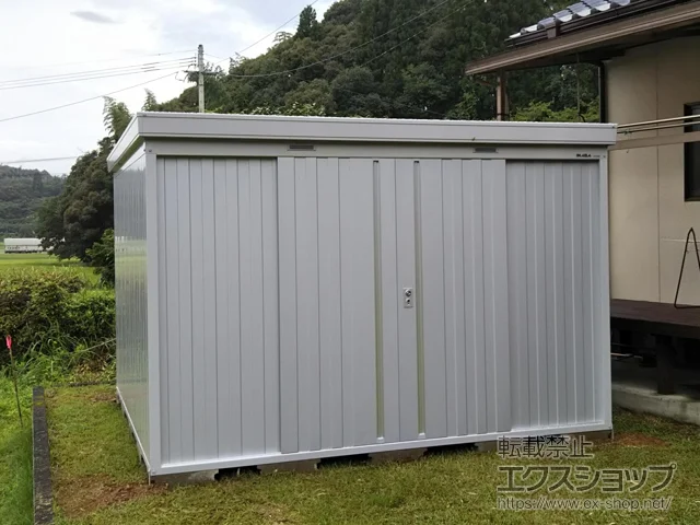 宮崎県西都市のイナバの物置・収納・屋外倉庫 ネクスタ 一般型 3050×3050×2020（NXN-95S） NXN-95S-FS 施工例