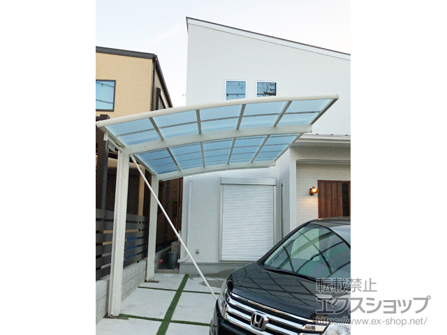 大阪府吹田市ののカーポート レイナポートグラン　積雪〜20cm対応 施工例