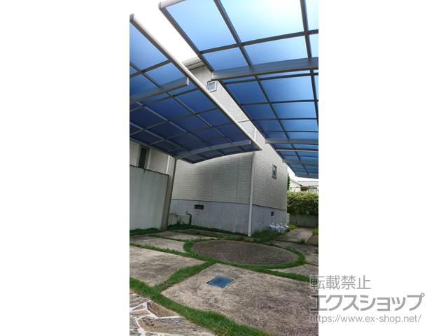 佐賀県鳥栖市ののカーポート プレシオスポート 積雪〜20cm対応 施工例