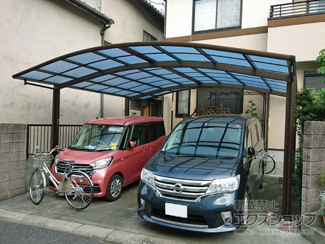 千葉県柏市ののカーポート レイナツインポートグラン　積雪〜20cm対応 施工例