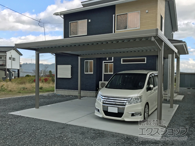 宮城県栗原市ののウッドデッキ マージウッドデッキ 施工例