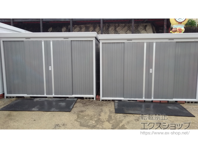 熊本県合志市のの物置・屋外倉庫 ネクスタ 一般型 3050×3050×2020（NXN-95S） NXN-95S-PG 施工例