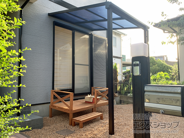 福岡県福津市ののカーポート プレシオスポート 積雪〜20cm対応 施工例