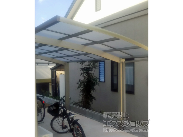 福岡県福岡市ののカーポート プレシオスポート 積雪〜20cm対応 施工例