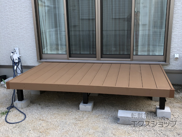 愛知県名古屋市ののウッドデッキ マージウッドデッキ 施工例