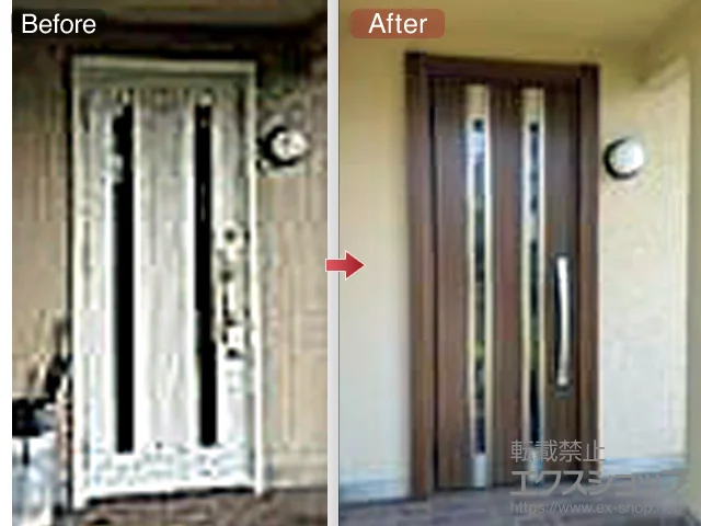 �ޗǌ�����s��LIXIL ���N�V���i�g�X�e���j�̌��փh�A ���V�F���g���փh�A3 �f�MK4�d�l �ЊJ���d�l(�����}��)L M24�^ ���^�b�`�L�[�d�l(�L�[�t�����R��) �{�H��