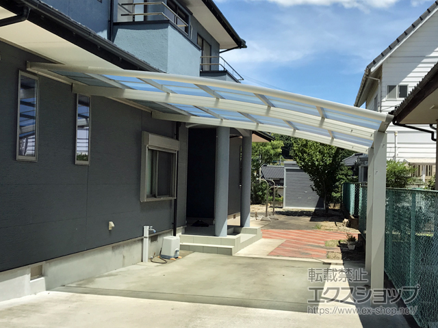 佐賀県伊万里市ののカーポート レイナベーカポートグラン　積雪〜20cm対応 施工例