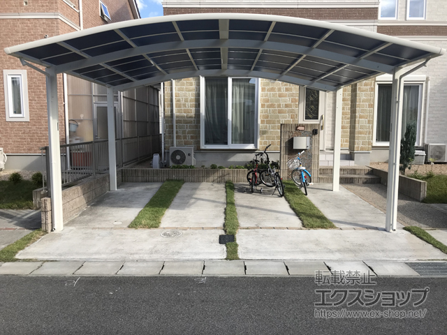 三重県津市ののカーポート レイナツインポートグラン　積雪〜20cm対応 施工例