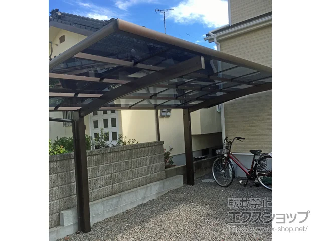 鹿児島県霧島市のValue Selectのカーポート プレシオスポート 積雪～20cm対応 施工例