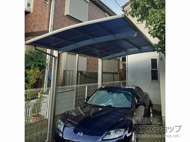 東京都町田市ののカーポート プレシオスポート 積雪〜20cm対応 施工例