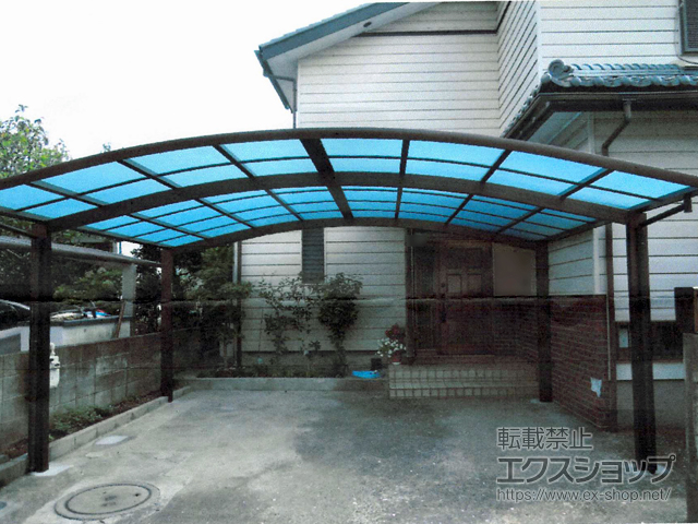 千葉県八千代市ののカーポート レイナツインポートグラン　積雪〜20cm対応 施工例