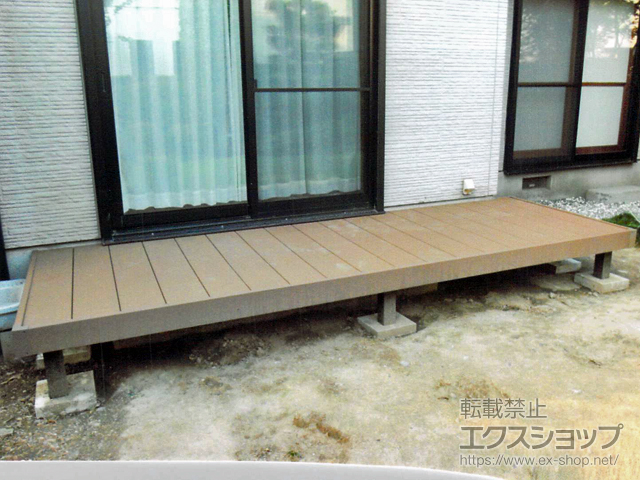 埼玉県さいたま市ののウッドデッキ リウッドデッキ 200 施工例