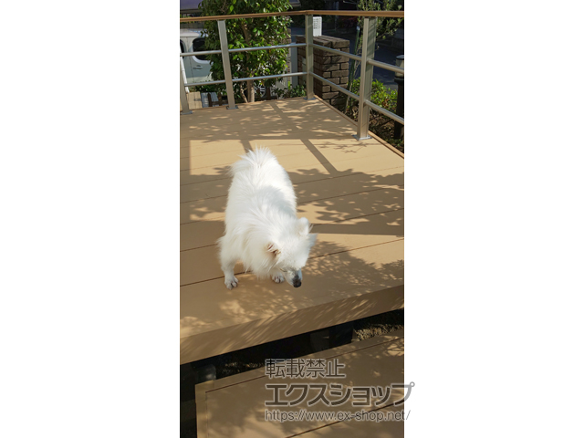 埼玉県飯能市ののウッドデッキ リウッドデッキ 200 施工例