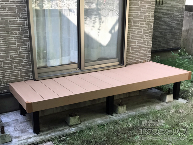 神奈川県綾瀬市ののウッドデッキ マージウッドデッキ 施工例