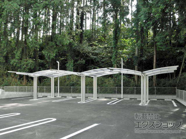 熊本県菊池郡大津町ののカーポート プレシオスポート 積雪〜20cm対応 施工例